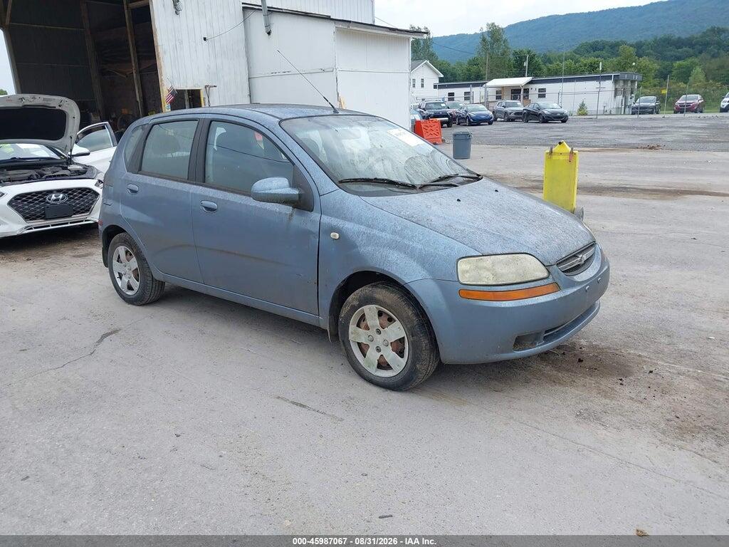 2006 CHEVROLET AVEO KL1TD66656B634182