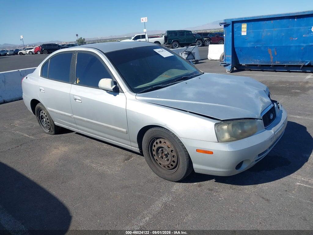 2003 HYUNDAI ELANTRA KMHDN45DX3U699281