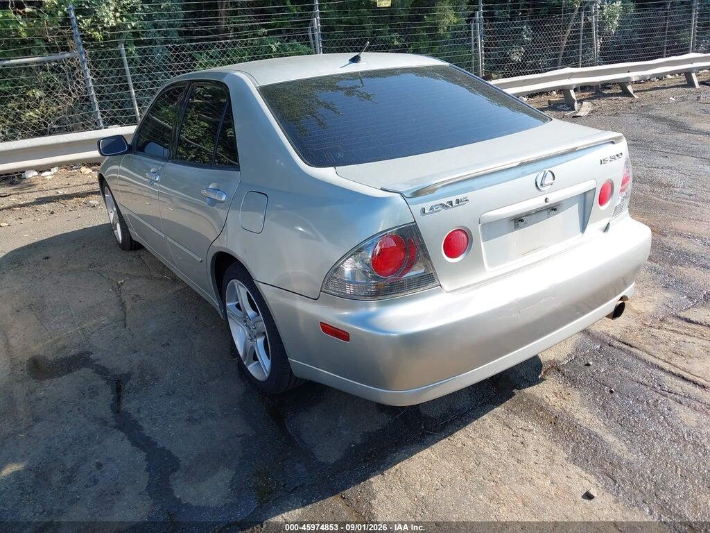 JTHBD192030070446 2003 LEXUS IS 300 photo no. 3