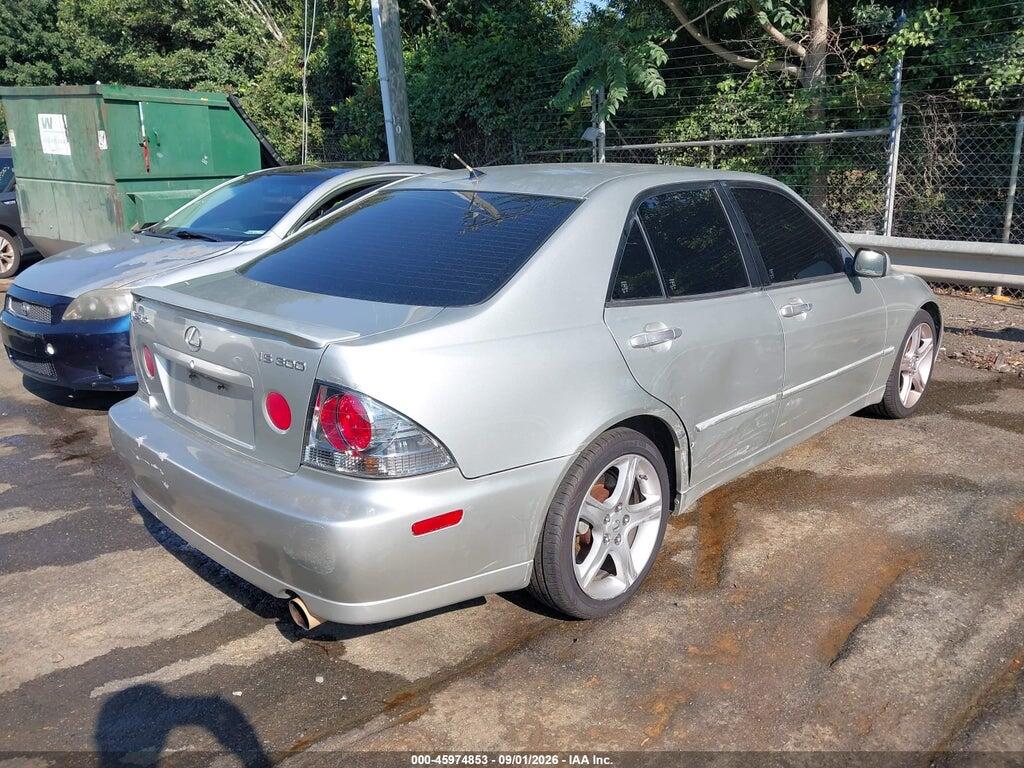 JTHBD192030070446 2003 LEXUS IS 300 photo no. 4