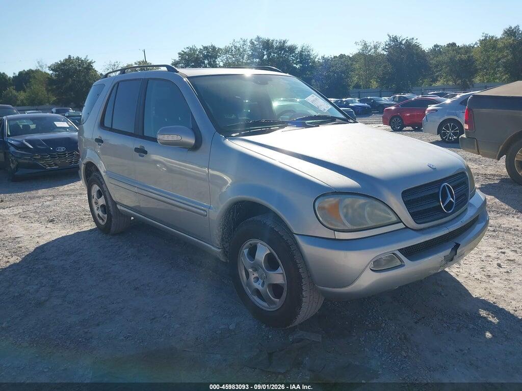 2003 MERCEDES-BENZ ML 320 4JGAB54E83A388767