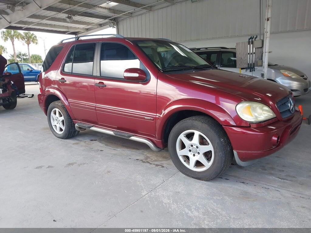 2003 MERCEDES-BENZ ML 320 4JGAB54E13A395320
