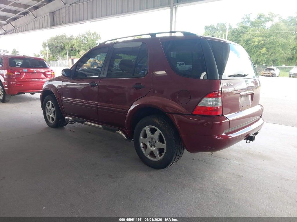 4JGAB54E13A395320 2003 MERCEDES-BENZ ML 320 photo no. 3