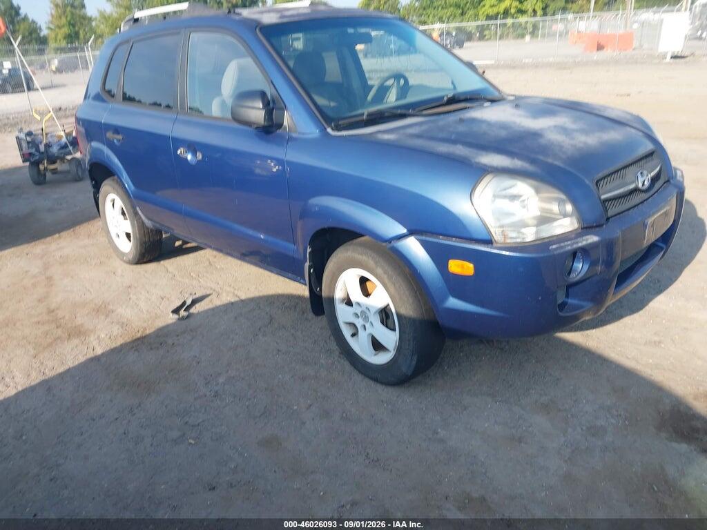 2008 HYUNDAI TUCSON KM8JM12B18U755817