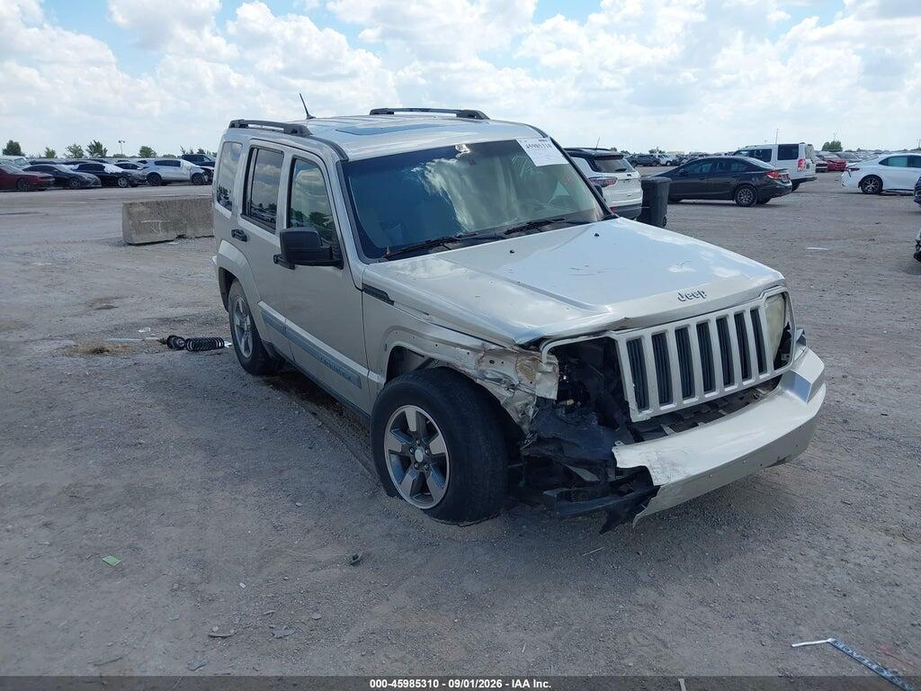 2008 JEEP LIBERTY 1J8GP28K38W156210