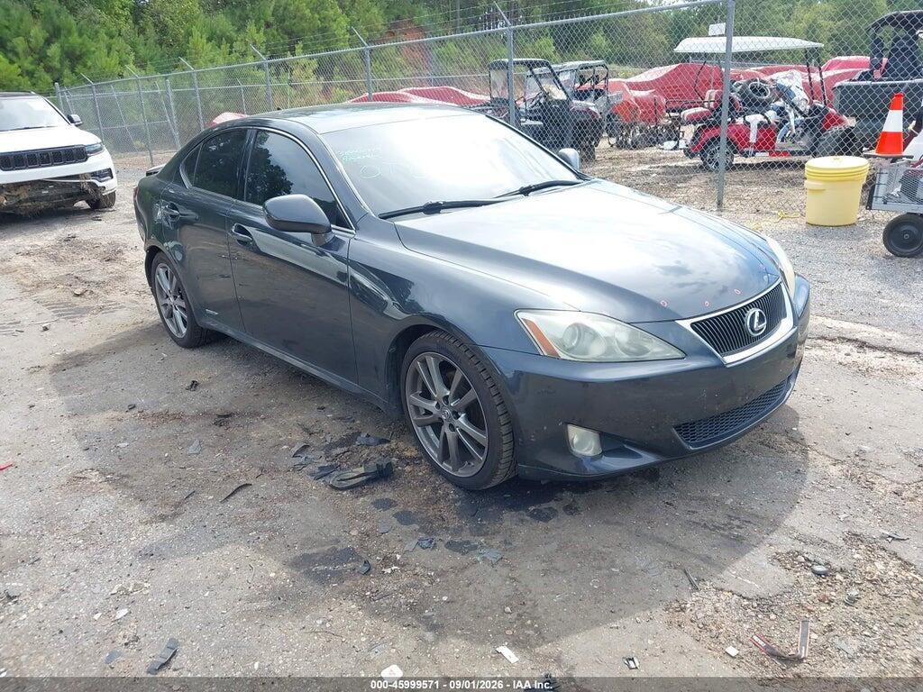 2007 LEXUS IS 250 JTHBK262272046689