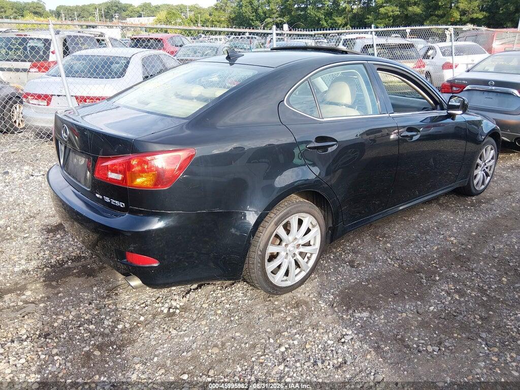 JTHCK262572015487 2007 LEXUS IS 250 photo no. 4