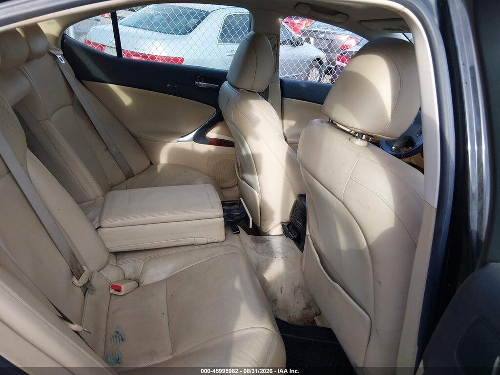 JTHCK262572015487 2007 LEXUS IS 250 photo no. 8