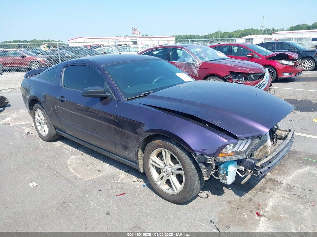 2012 FORD MUSTANG 1ZVBP8AMXC5258292