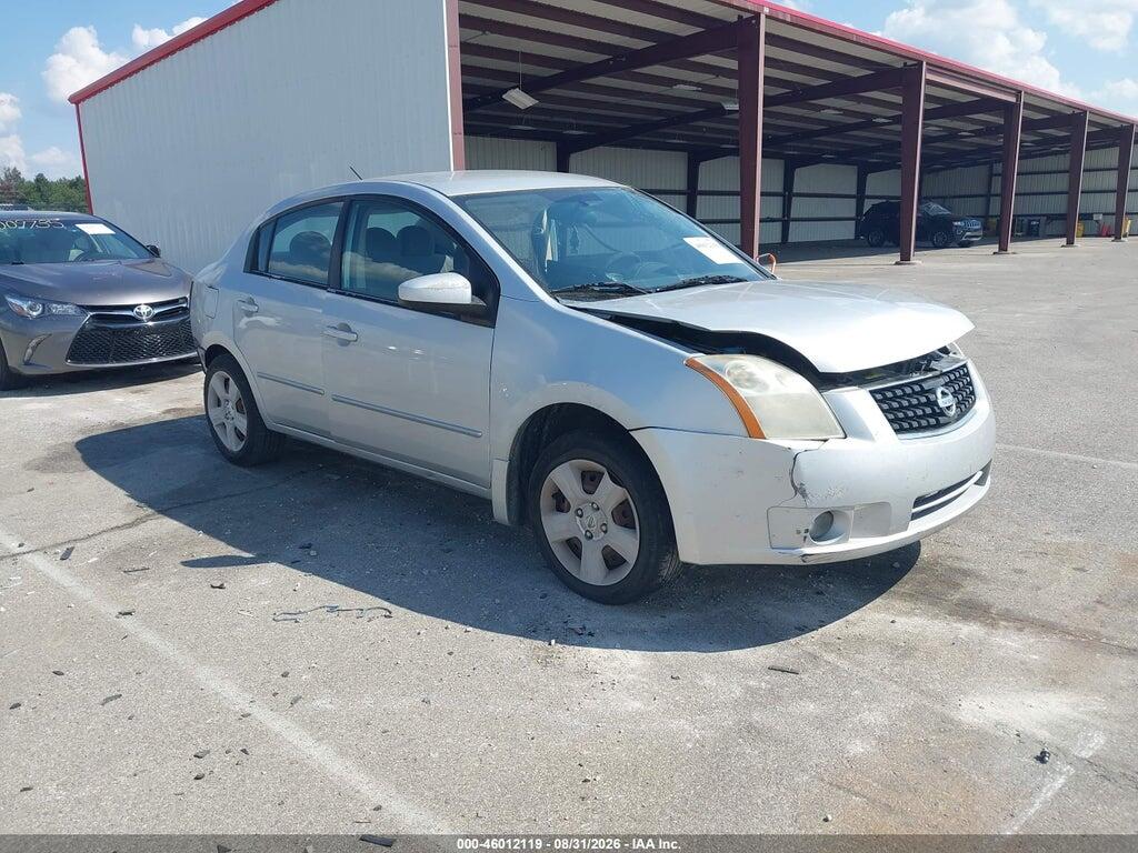 2008 NISSAN SENTRA 3N1AB61E28L699807