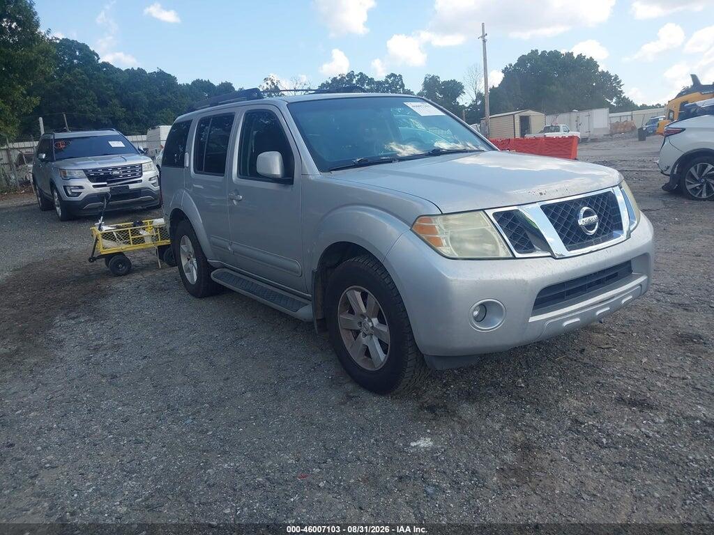 2008 NISSAN PATHFINDER 5N1AR18U48C630861