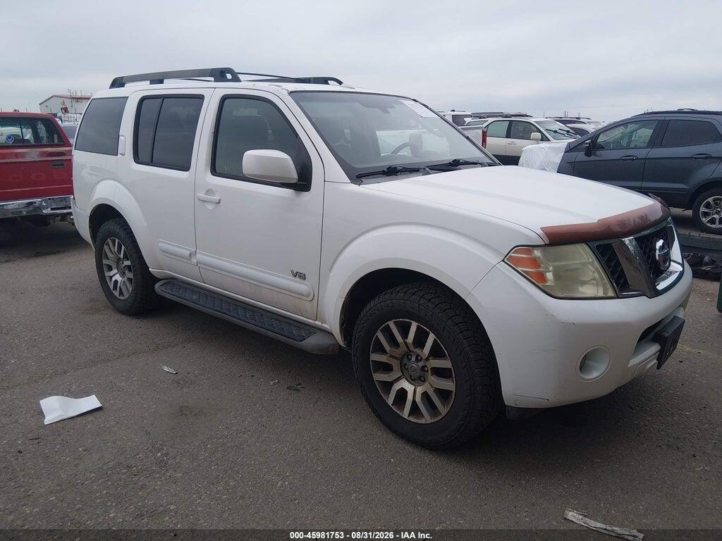 2008 NISSAN PATHFINDER 5N1BR18B18C610361