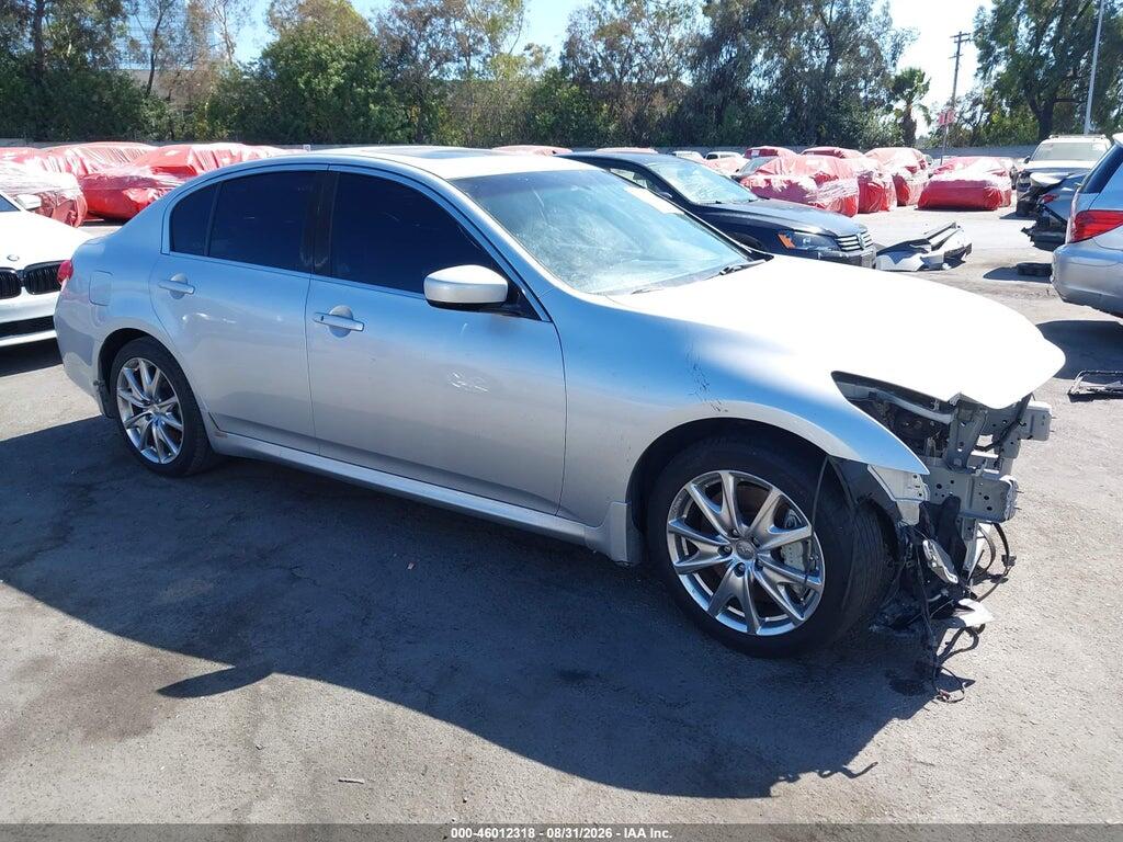 2011 INFINITI G37 JN1CV6AP8BM503478