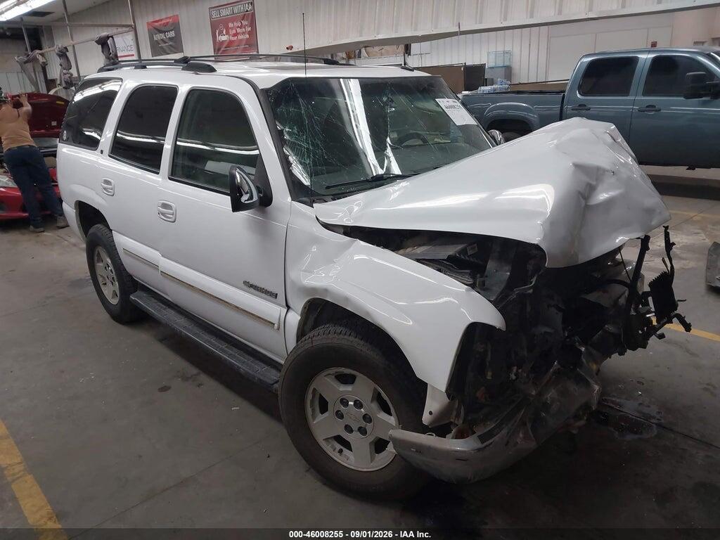 2002 CHEVROLET TAHOE 1GNEC13T62R321894