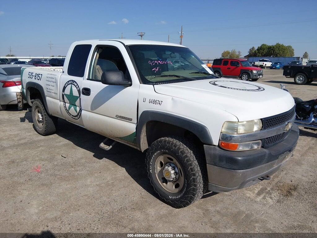 2002 CHEVROLET SILVERADO 2500HD 1GCHC29U72E145456