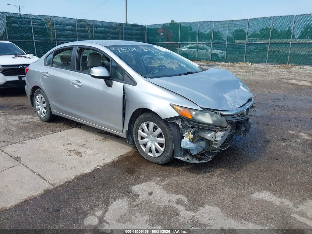 19XFB2F53CE110054 2012 HONDA CIVIC photo no. 1
