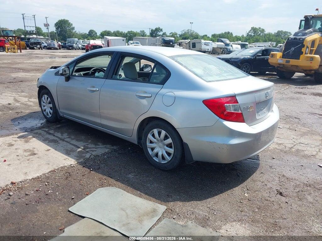 19XFB2F53CE110054 2012 HONDA CIVIC photo no. 3