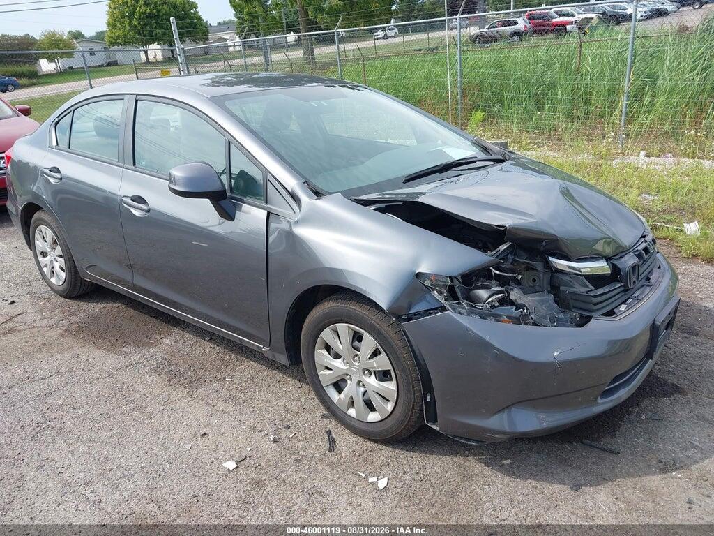 2012 HONDA CIVIC 19XFB2F50CE000823