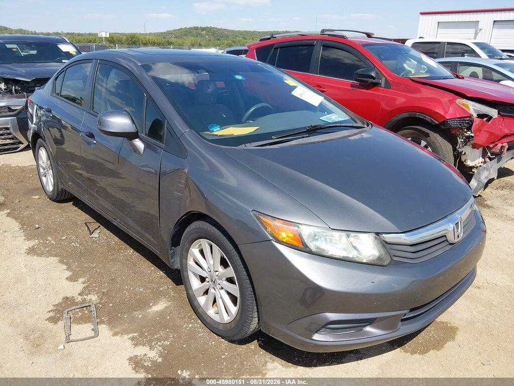 2012 HONDA CIVIC 2HGFB2F84CH607887