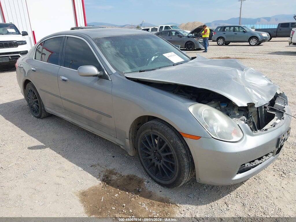 2006 INFINITI G35X JNKCV51F76M602750