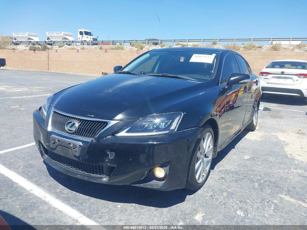 JTHBF5C25B5150868 2011 LEXUS IS 250 photo no. 2