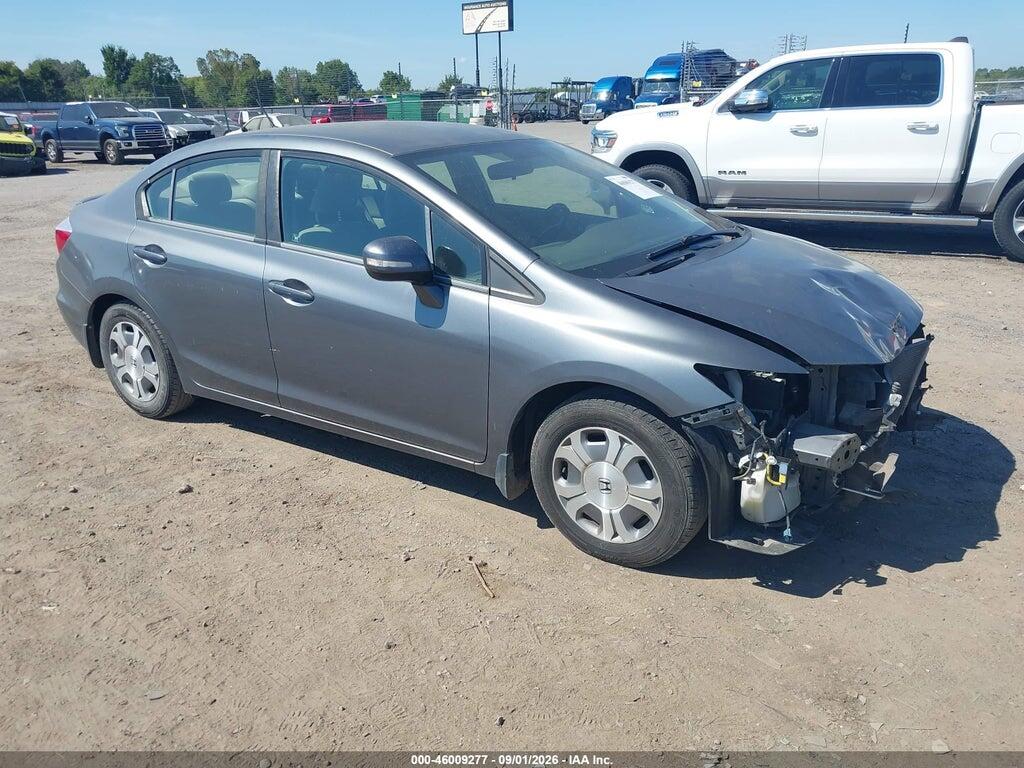 2012 HONDA CIVIC HYBRID JHMFB4F23CS006774