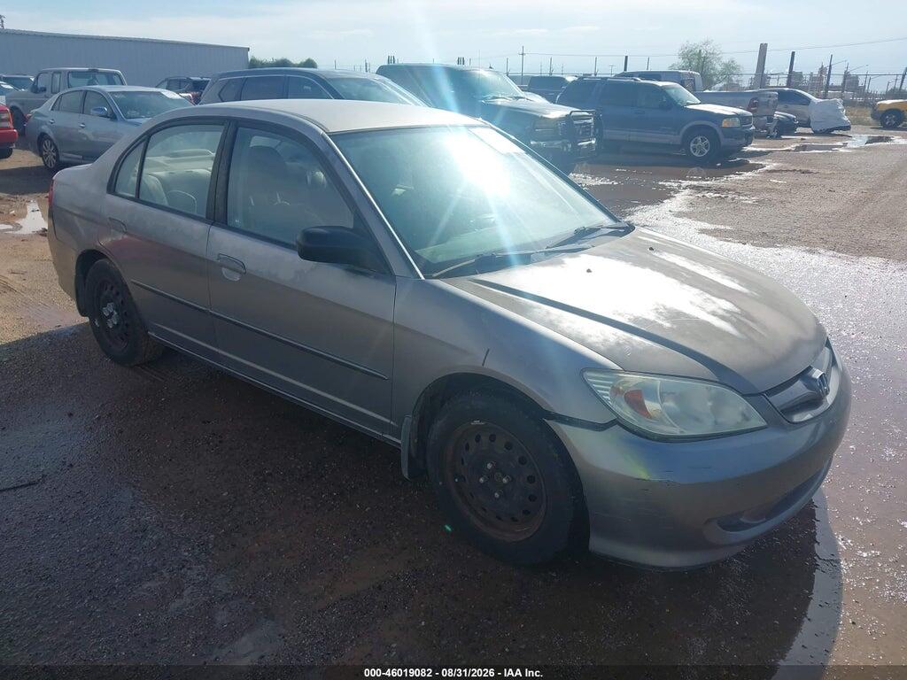 2005 HONDA CIVIC 2HGES16565H630764