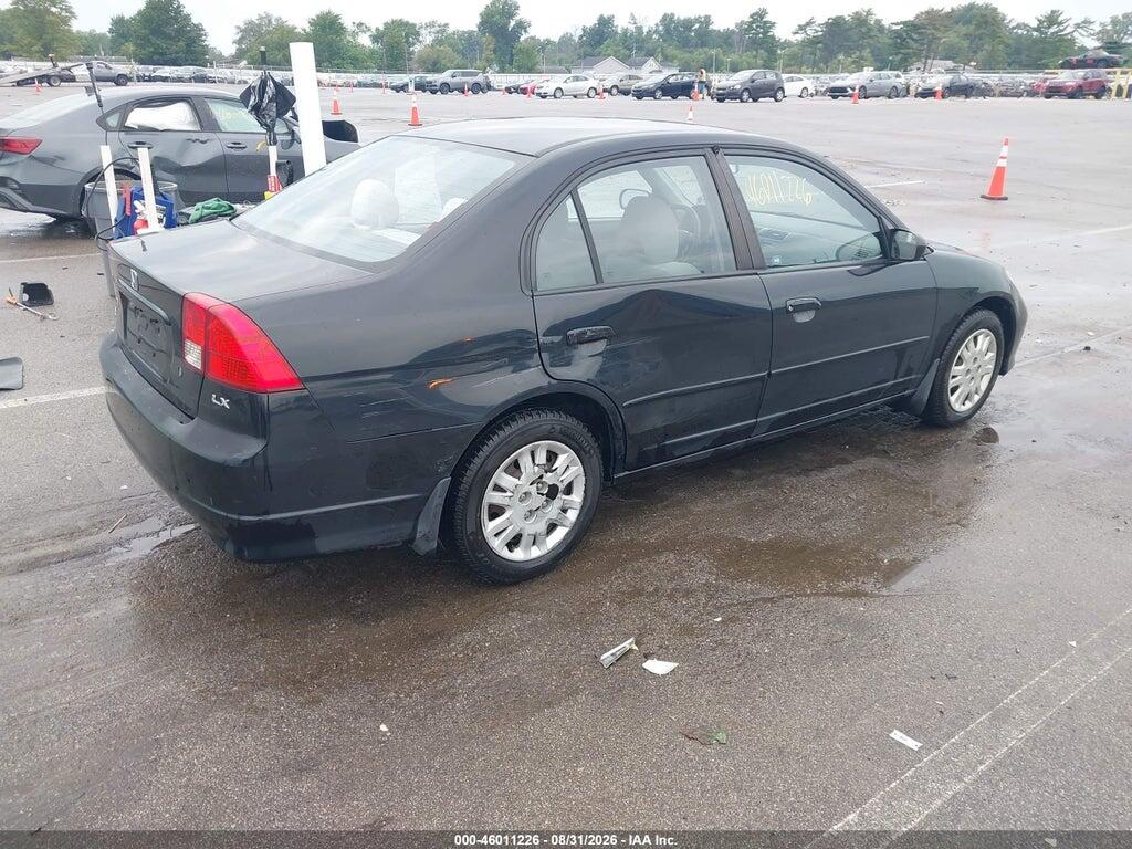 1HGES16505L028557 2005 HONDA CIVIC photo no. 4