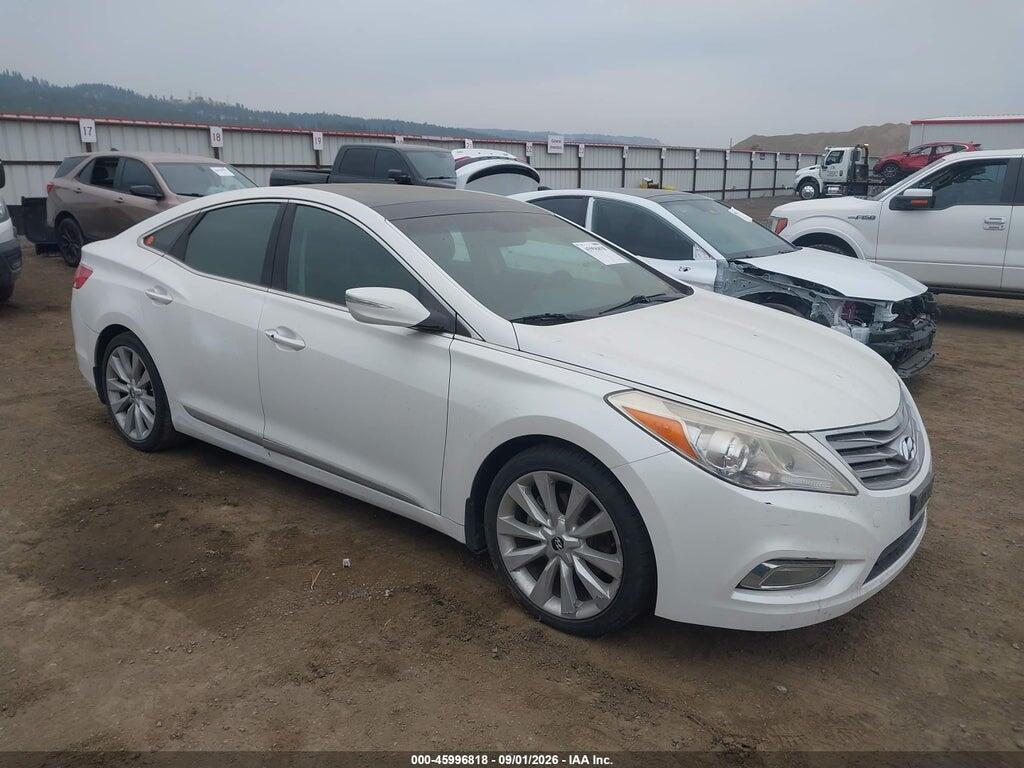 2012 HYUNDAI AZERA KMHFH4JG8CA165617
