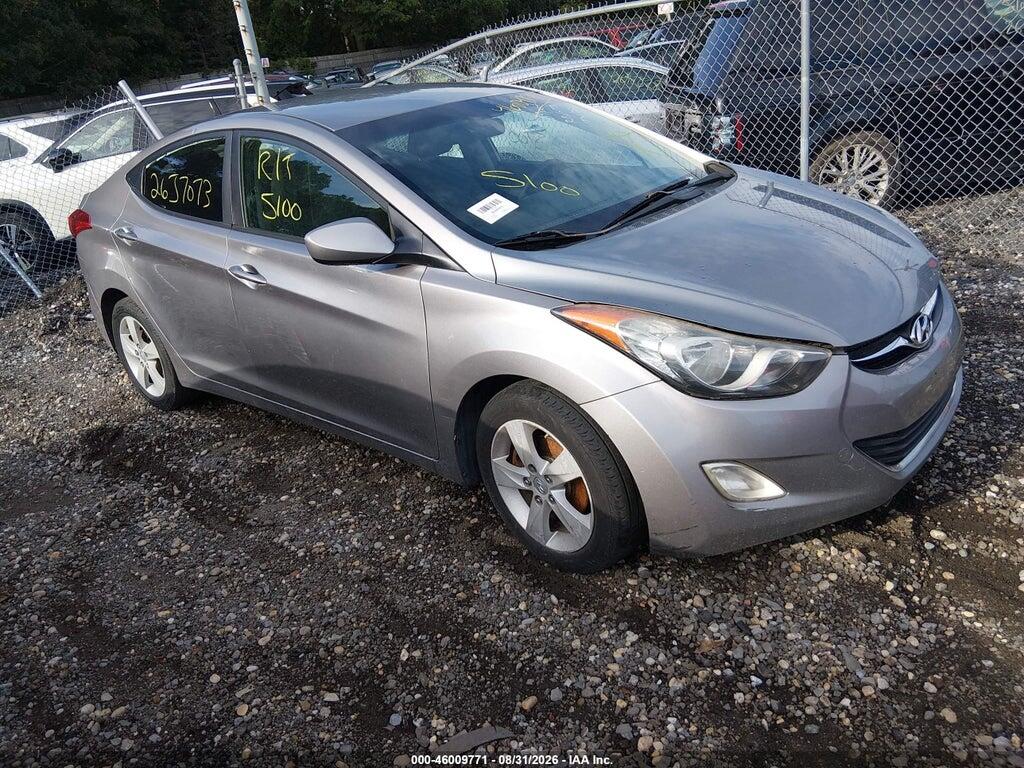 2012 HYUNDAI ELANTRA KMHDH4AE9CU454722