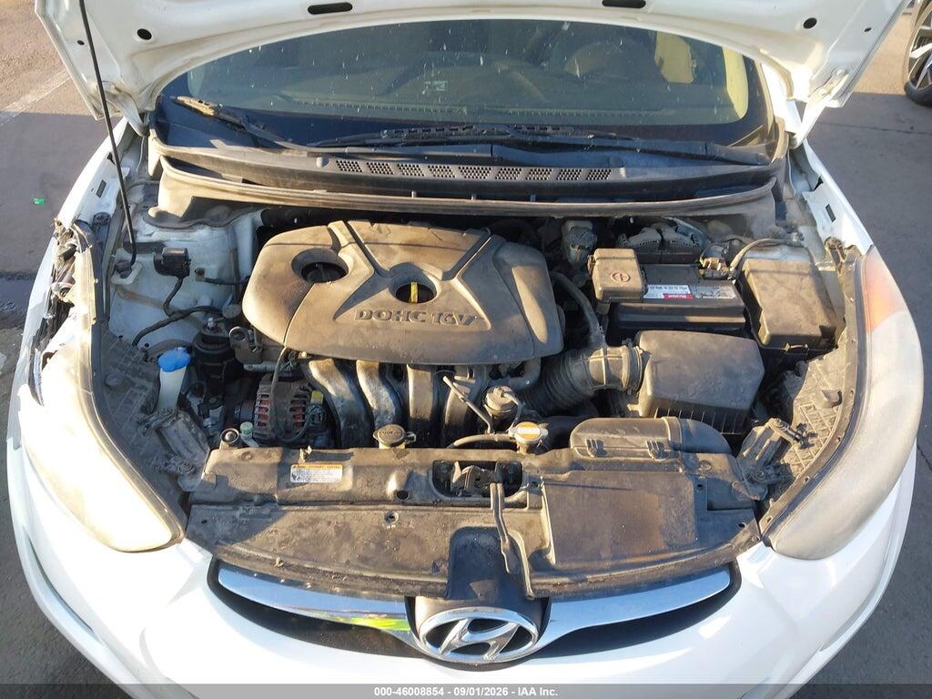 5NPDH4AE2CH107733 2012 HYUNDAI ELANTRA photo no. 10