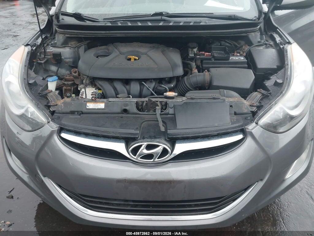 5NPDH4AE2CH092957 2012 HYUNDAI ELANTRA photo no. 10