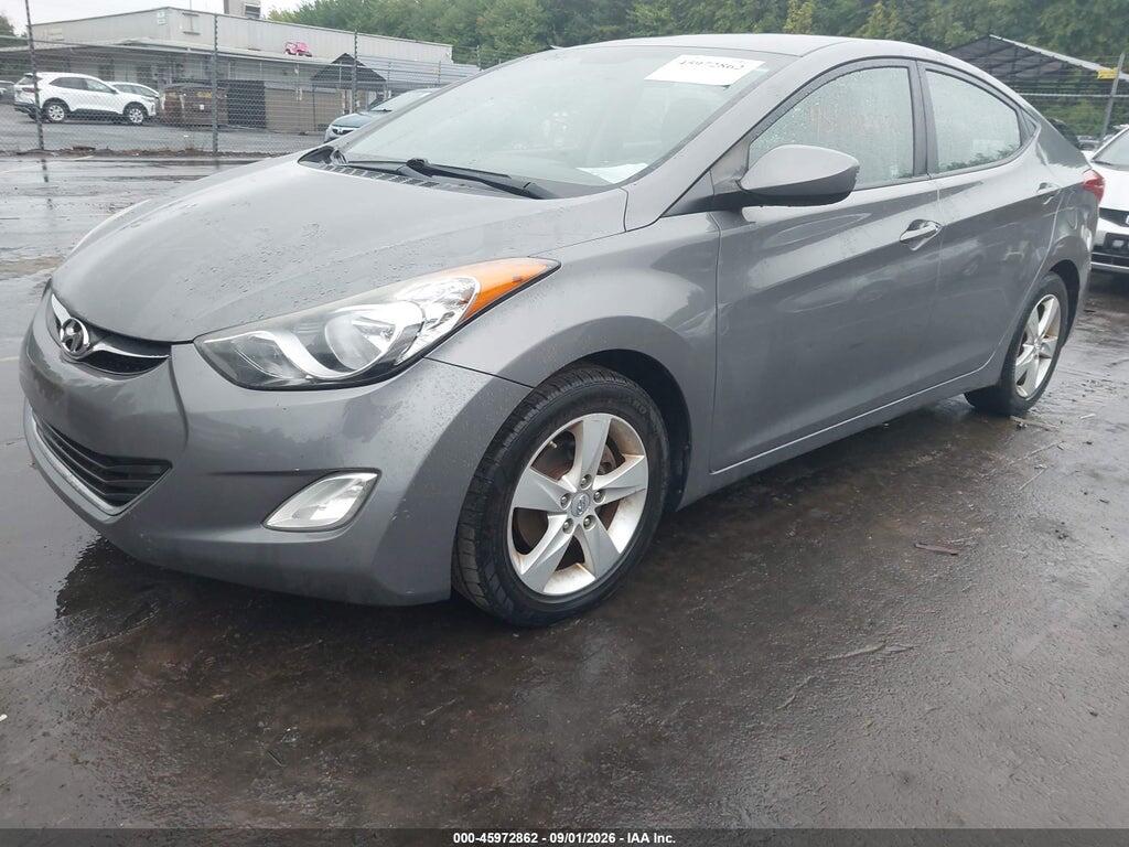 5NPDH4AE2CH092957 2012 HYUNDAI ELANTRA photo no. 2
