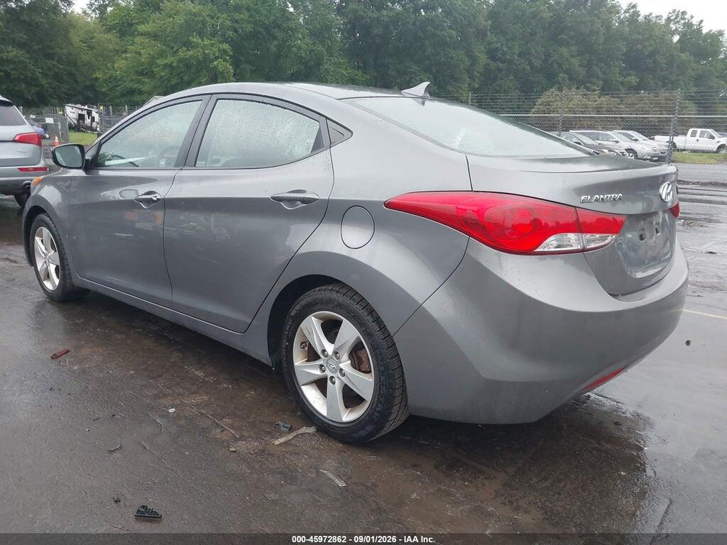 5NPDH4AE2CH092957 2012 HYUNDAI ELANTRA photo no. 3