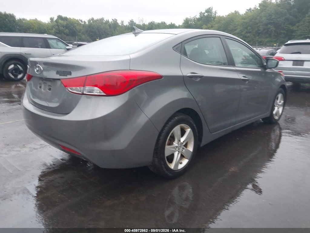 5NPDH4AE2CH092957 2012 HYUNDAI ELANTRA photo no. 4