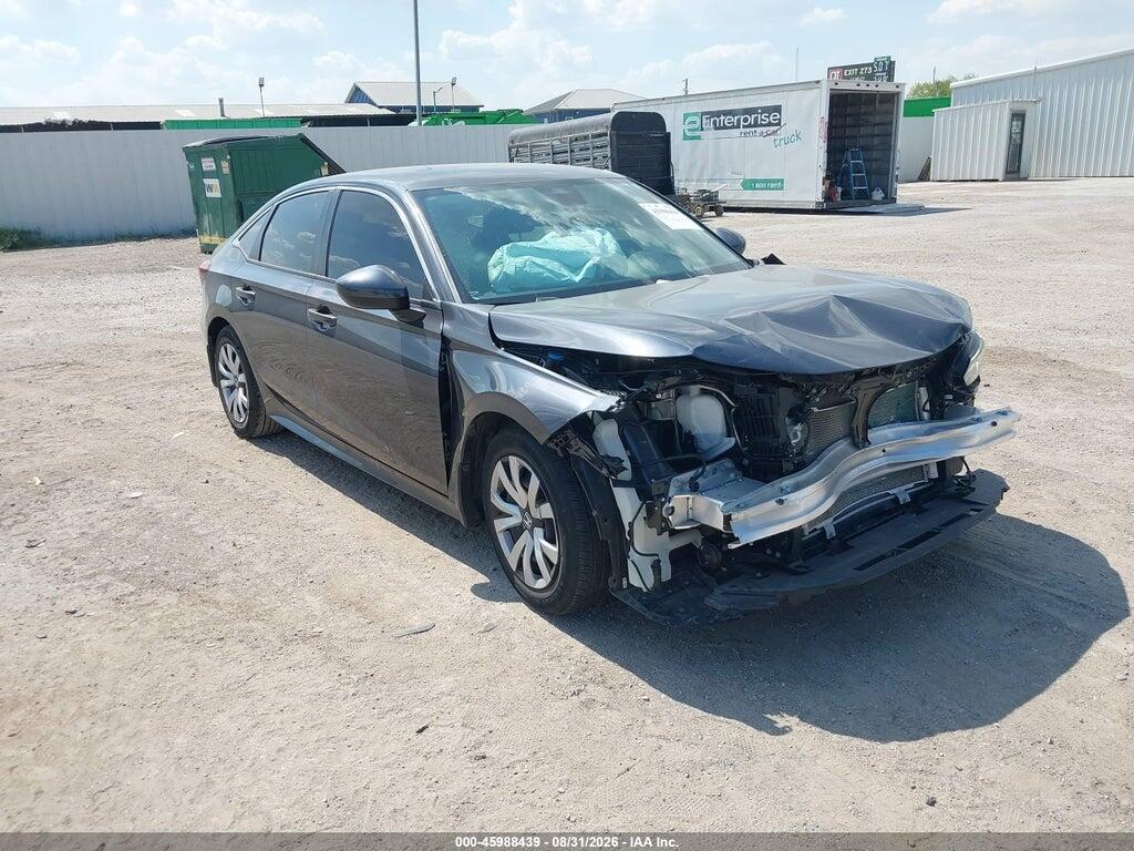 2025 HONDA CIVIC 2HGFE2F22SH598625