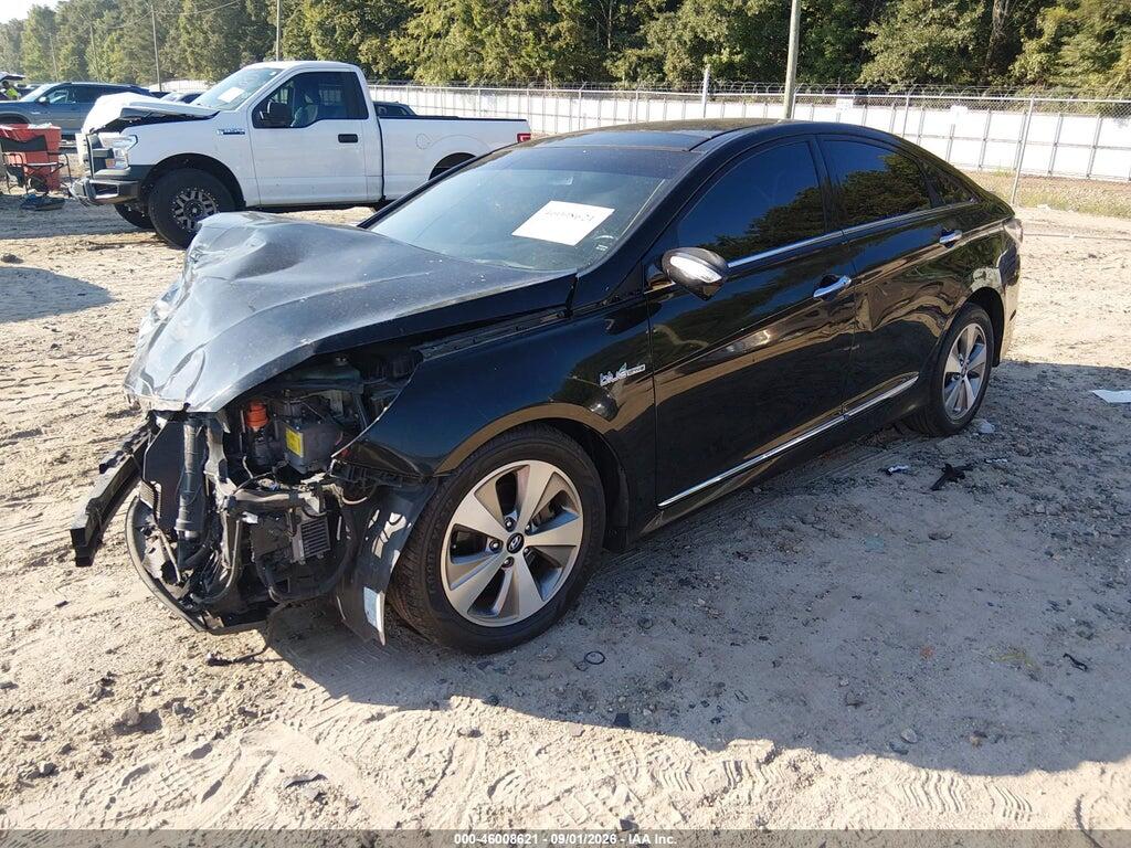 KMHEC4A42CA057672 2012 HYUNDAI SONATA HYBRID photo no. 2