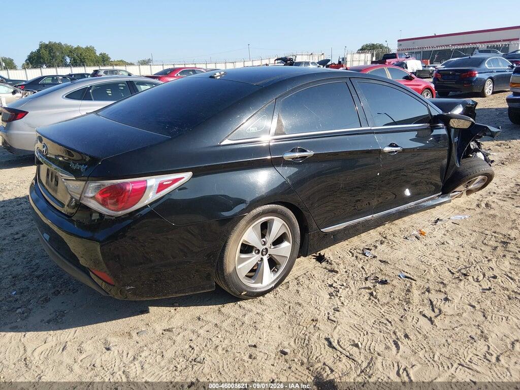 KMHEC4A42CA057672 2012 HYUNDAI SONATA HYBRID photo no. 4