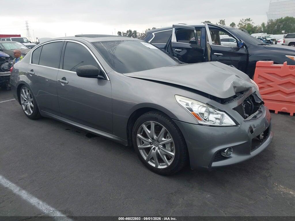 2012 INFINITI G37 JN1CV6AP2CM625285