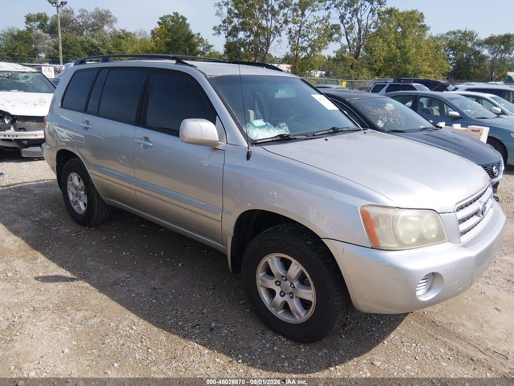 2002 TOYOTA HIGHLANDER JTEHF21A620050050