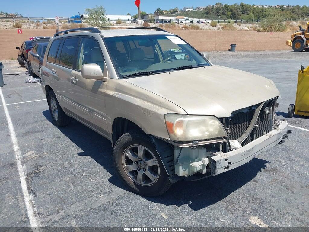 2005 TOYOTA HIGHLANDER JTEDP21A350056548