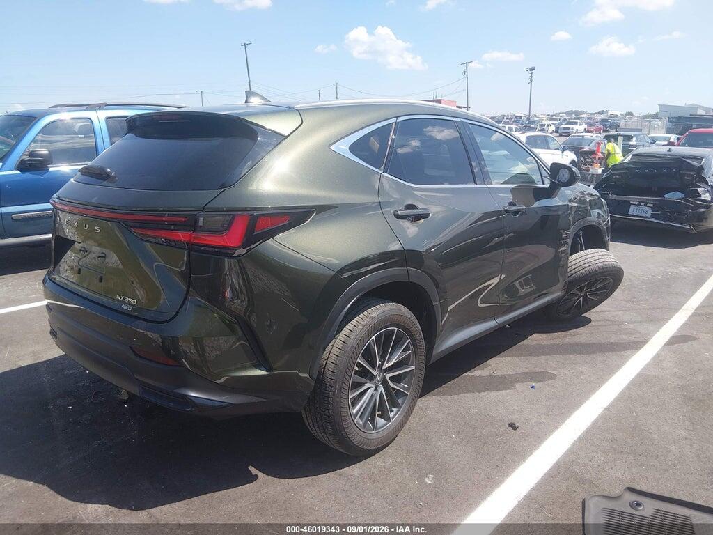 2T2AGCEZ0SC082583 2025 LEXUS NX 350 photo no. 4