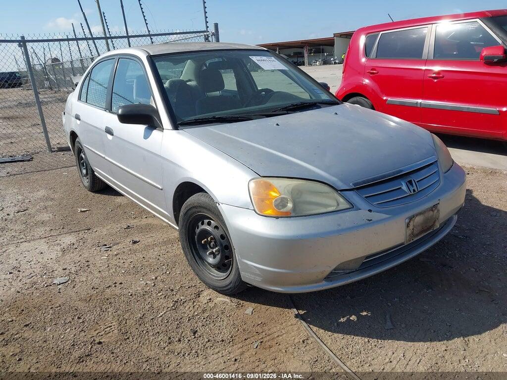 2001 HONDA CIVIC 1HGES15541L011210