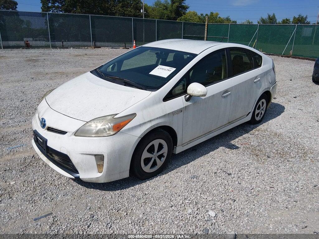 JTDKN3DU7C5423948 2012 TOYOTA PRIUS photo no. 2