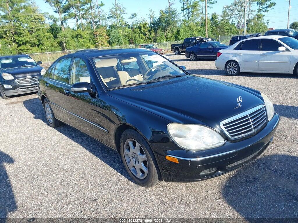 2000 MERCEDES-BENZ S 500 WDBNG75J9YA036592