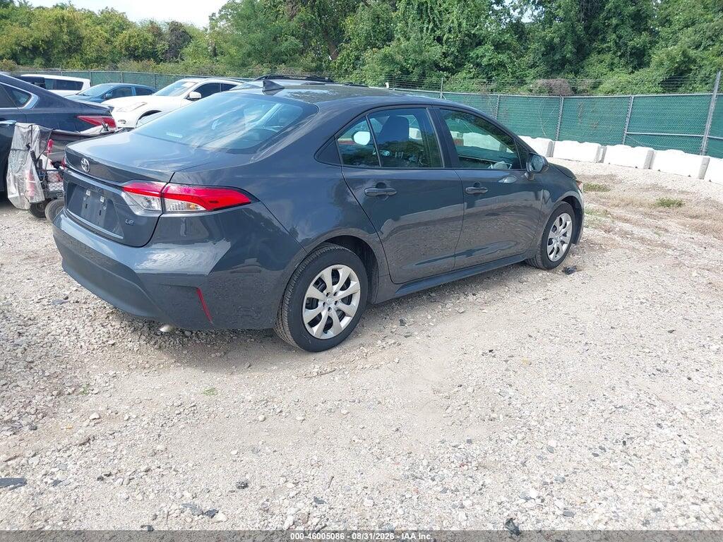 5YFB4MDE8SP337261 2025 TOYOTA COROLLA photo no. 4