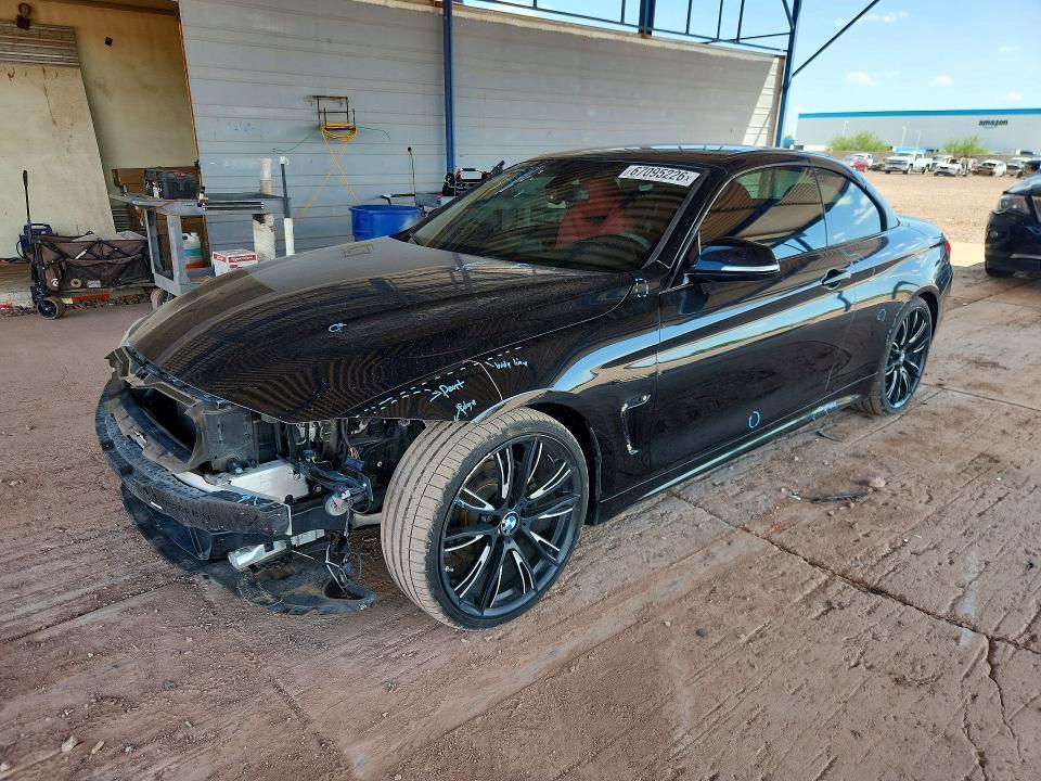 2017 BMW 430I WBA4U7C55H5D43195