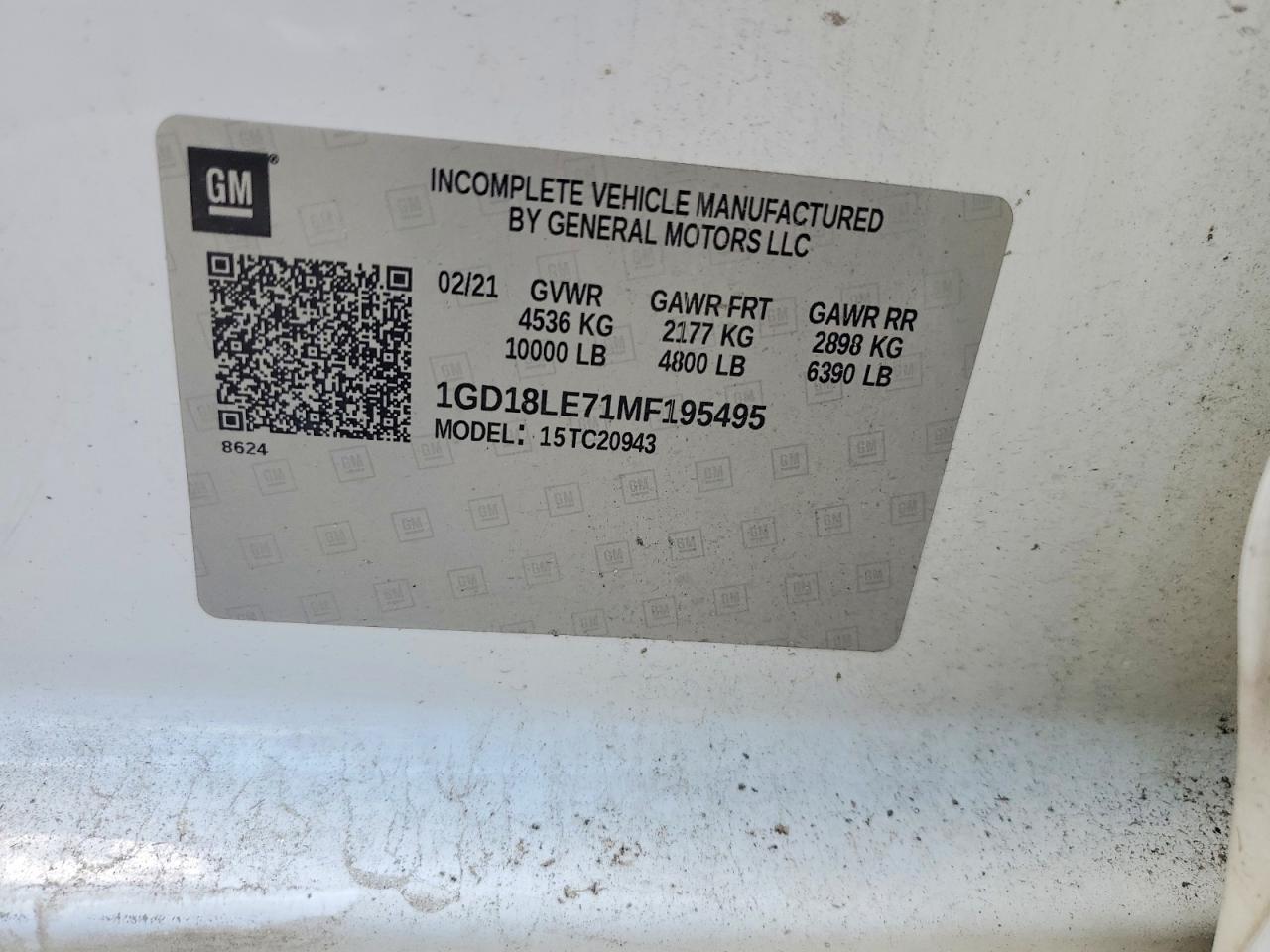 2021 GMC SIERRA C2500 HEAVY DUTY — Фото 12 из 12