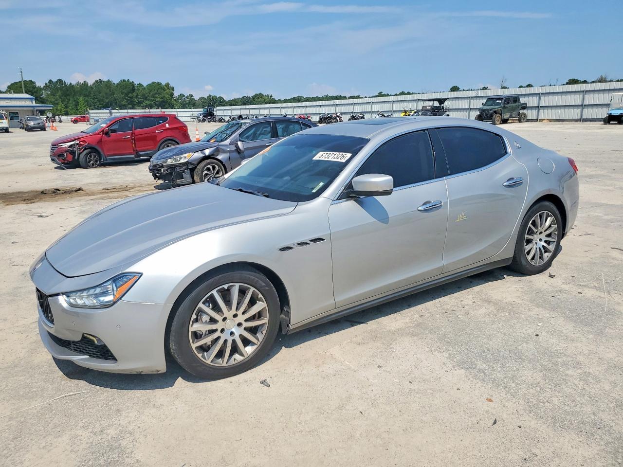 2014 MASERATI GHIBLI ZAM57RTA3E1086508