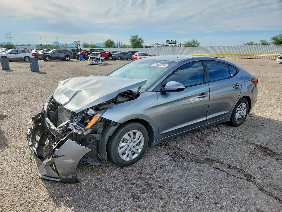 2019 HYUNDAI ELANTRA KMHD74LF5KU811739